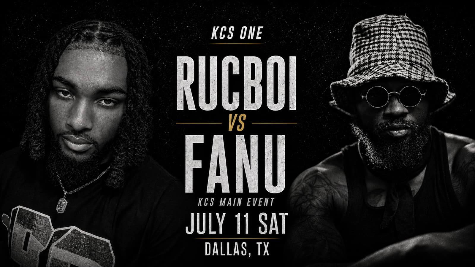 Rucboi vs Fanu KCS One battle artwork