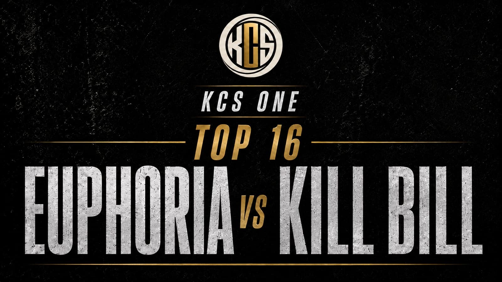Euphoria vs Kill Bill at KCS One Top 16