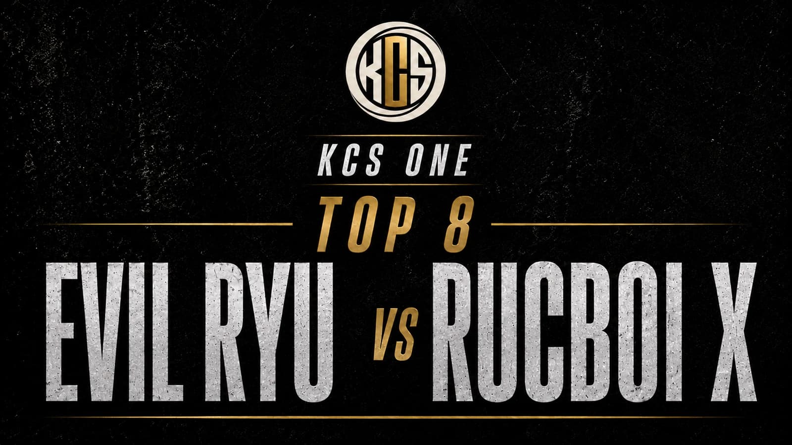 Evil Ryu vs Rucboi X at KCS One Top 8