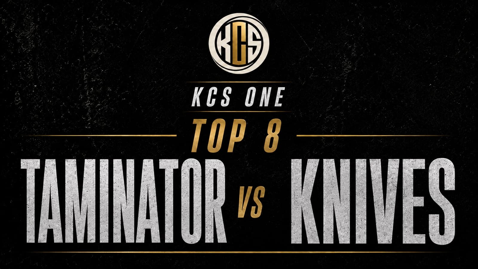 Taminator vs Knives at KCS One Top 8
