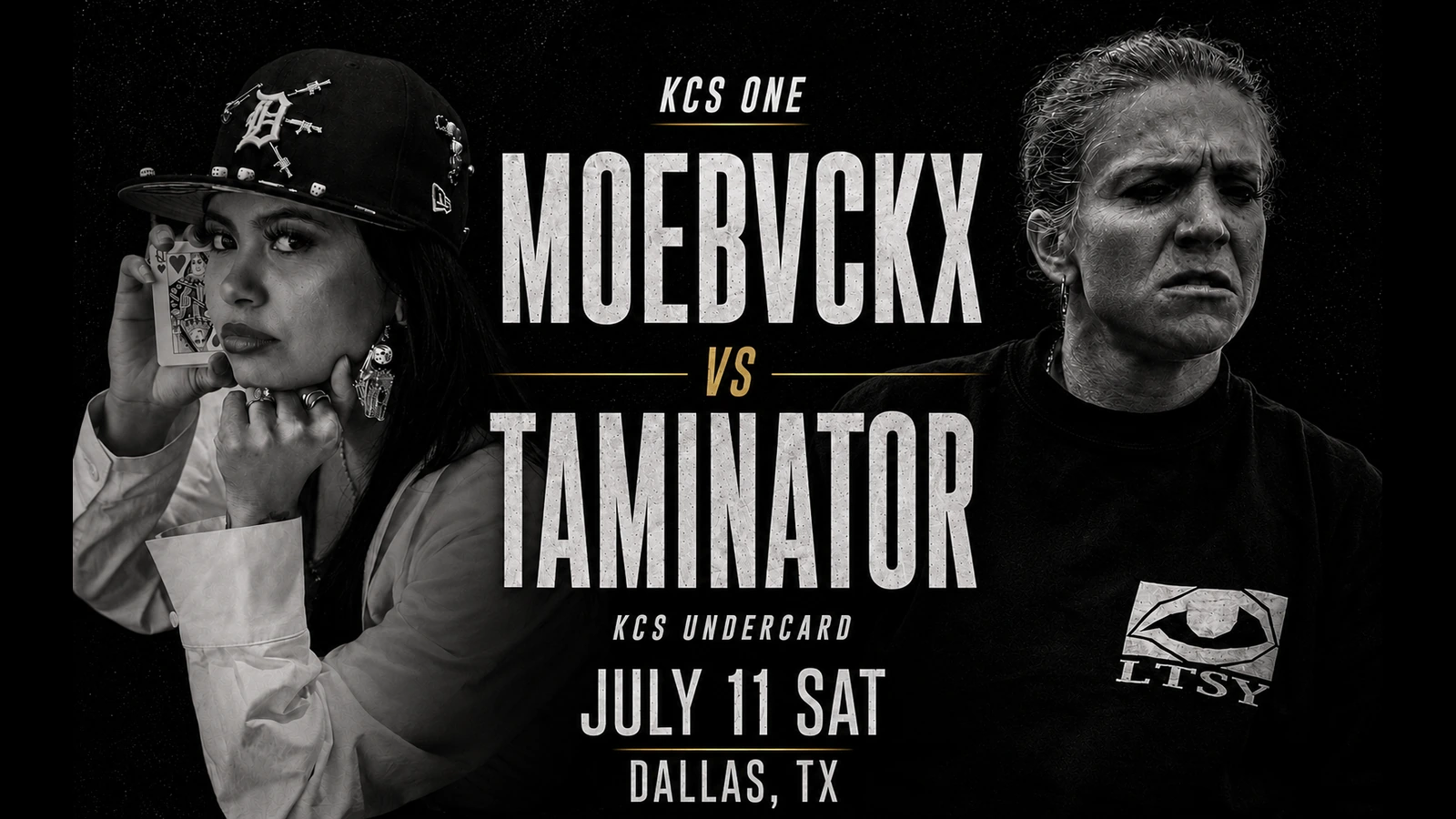 MoeBvckx vs Taminator KCS One battle artwork
