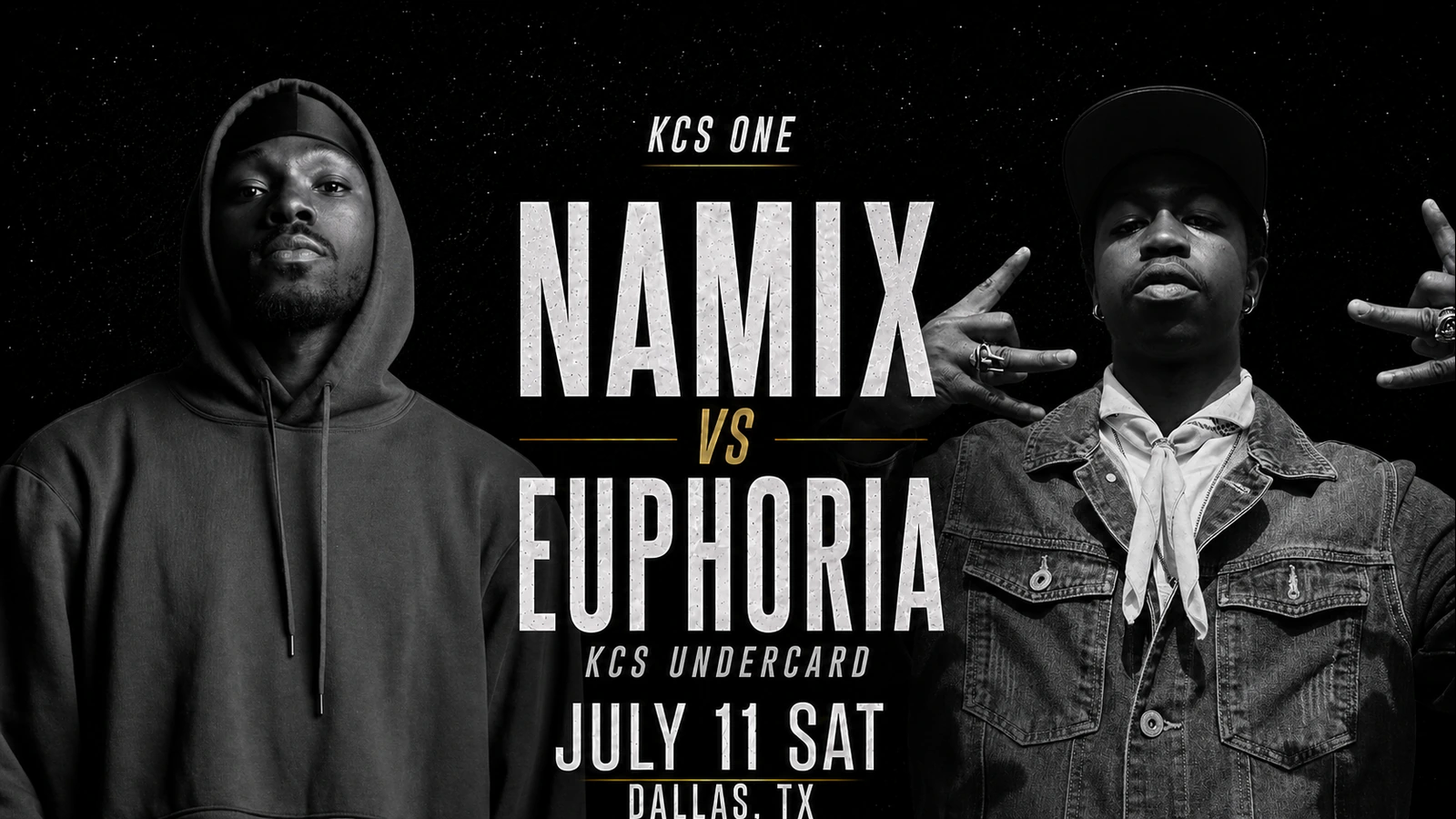 Namix vs Euphoria KCS One battle artwork