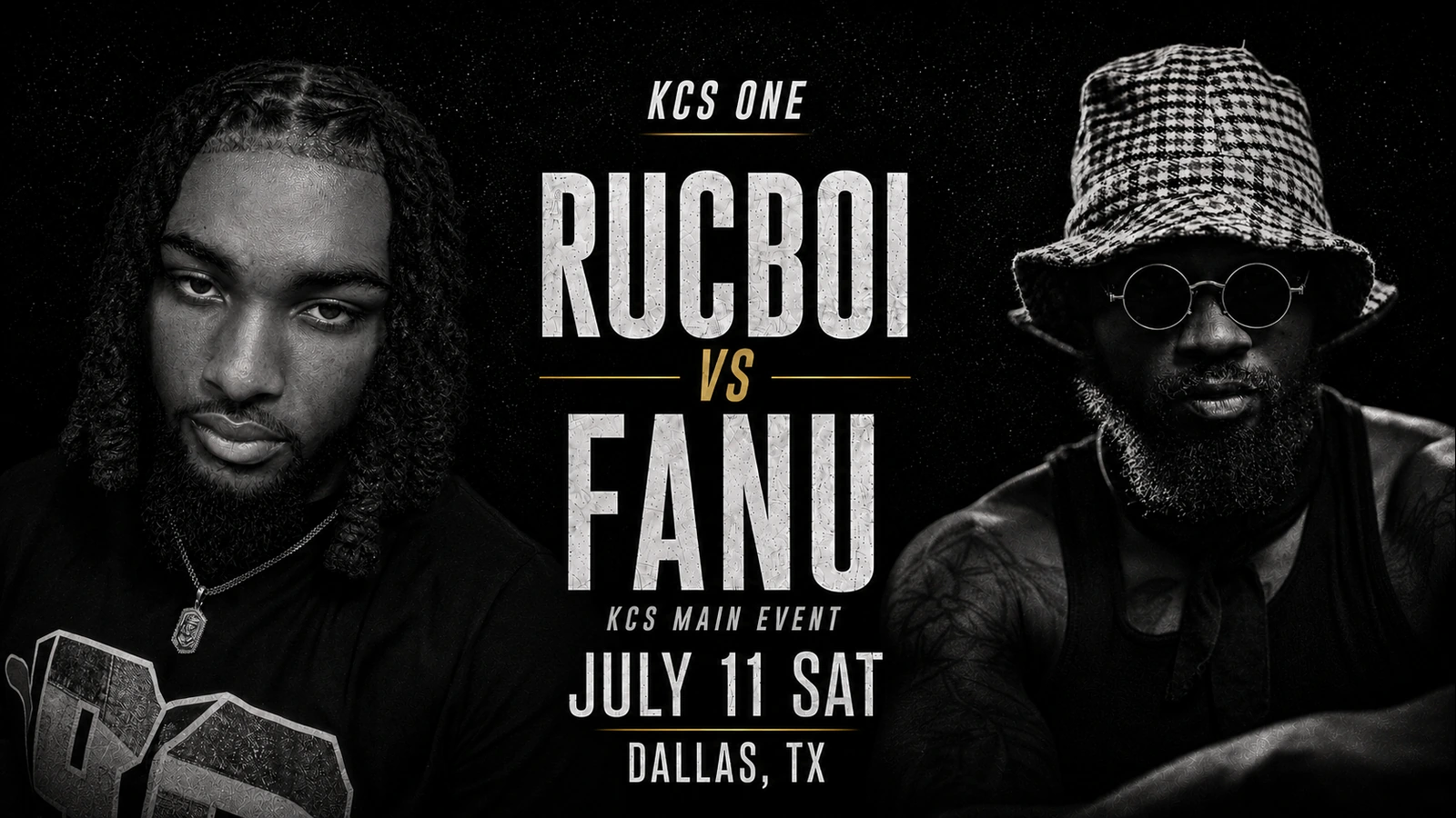 Rucboi vs Fanu KCS One battle artwork