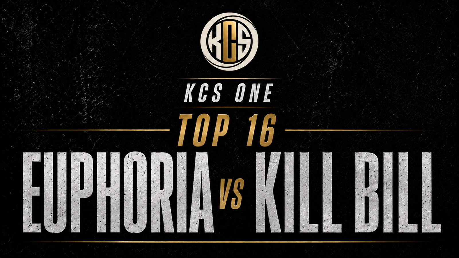 Euphoria vs Kill Bill KCS One battle artwork